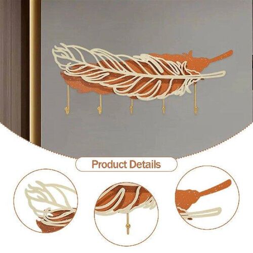 Wall Mounted Coat Rack Decorative Modern Home Decor Hanger
