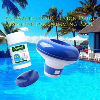 Pool Cleaning Float With 100pcs Purifier Tablets Swimming Po