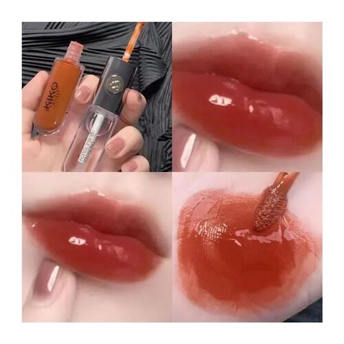 Double Head Mirror Lip Gloss Moisturizing Transparent Gloss