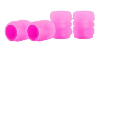 Glow-in-the-Dark Valve Caps for Cars, Motorcycles, and Elect