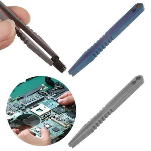 Professional Tweezers TC4 Clip Titanium Tweezers Pick Up Cla