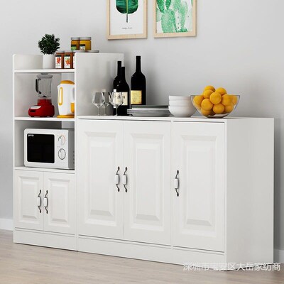Sideboard High Cabinet Integrated Modern Simple Microwave Ov