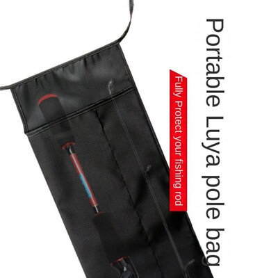 Waterproof Fishing Rod Bag Easy to Carry Oxford Cloth