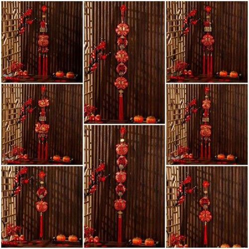 Fu New Year Hanging Ornaments Wind Chimes Lucky Bag Spring
