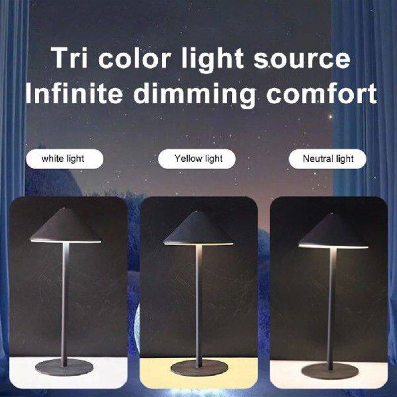 Outdoor Table Lamp Stepless Dimming Cordless Table Lamp USB - 实物图
