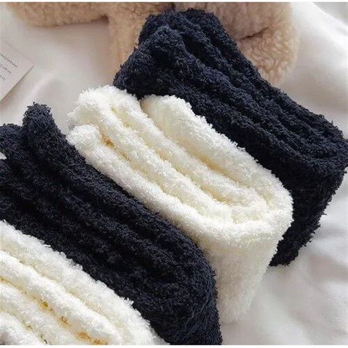 Mink Velvet Socks for Women and Men Autumn and Winter Thicke