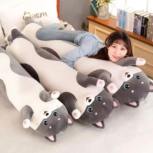 Lovealy Husky Side Sleeping Body Pillow 50130cm Bed Sofa So