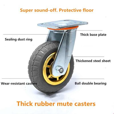 4-inch/5-inch/6-inch/8-inch  Universal Wheel Heavy Duty Cast