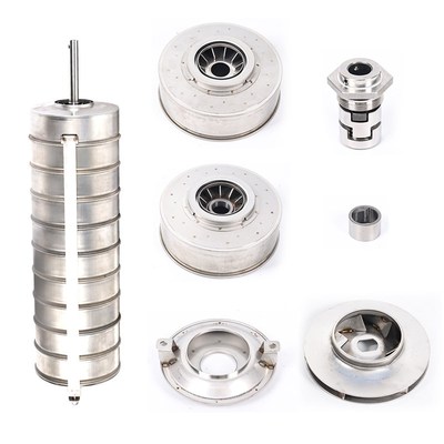 上海天泉志力上锦管道泵不锈钢多级水泵配件机封叶轮泵芯转子总成