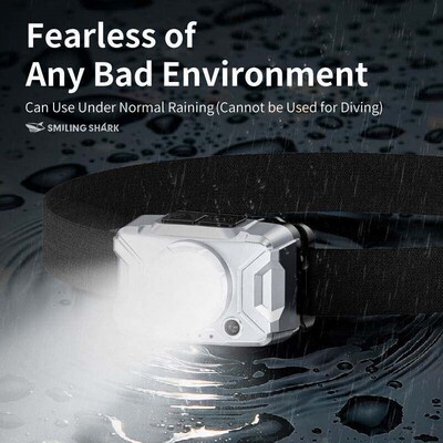 Super bright rechargeable outdoor night fishing headlight
