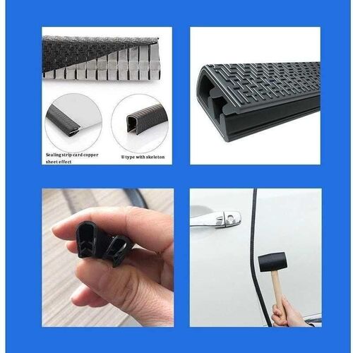 Car door anti-collision strip anti-collision anti-scratch U-