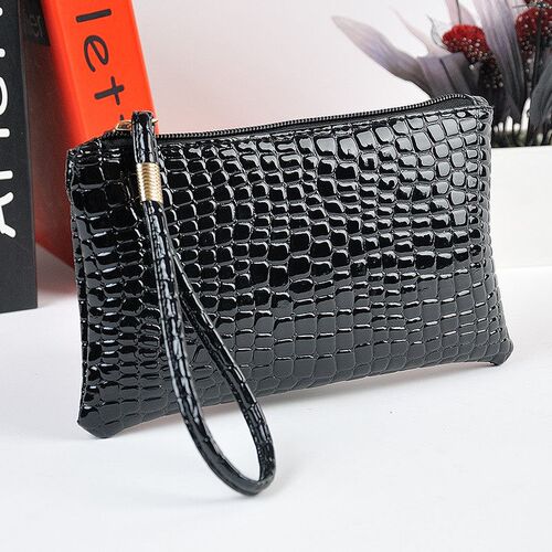 1PC Women PU Clutch Long Casual Wallet  Litchi Grain Coin Pu