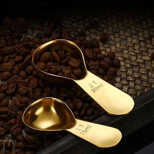 30ml 15ml Metal Measuring Spoon Multifunction Coffee Scoop