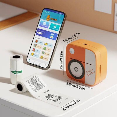 New Photo Printing Machine D2  Printers Thermal Paper ers Pa