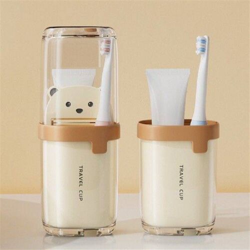 Cartoon Portable Toothbrush Cup Eco-Friendly Non-Slip