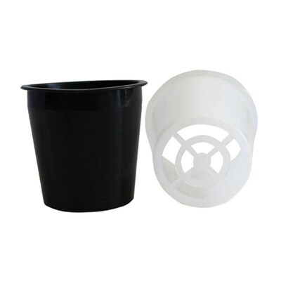100Pcs Hydroponic Soilless Mesh Net basket  Aeroponic Veg Pl