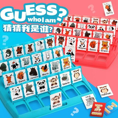animal guess game Gaming Guess Who? People & Pets Board toy