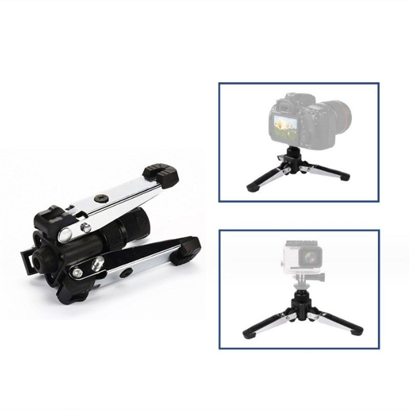 独脚架万向支架1/三爪支撑架 独脚架落地支撑三脚架 独脚架支撑