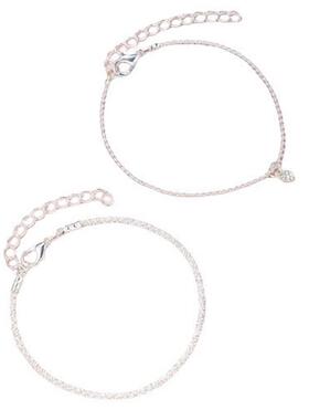 New Ins Sparkling Double Layer Brlet Cold Wind Design Feelin