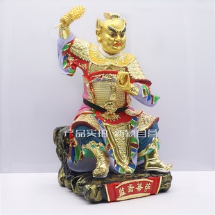 树脂神像监斋菩萨寺监罗汉紧那罗王菩萨家用工艺品摆件1英寸