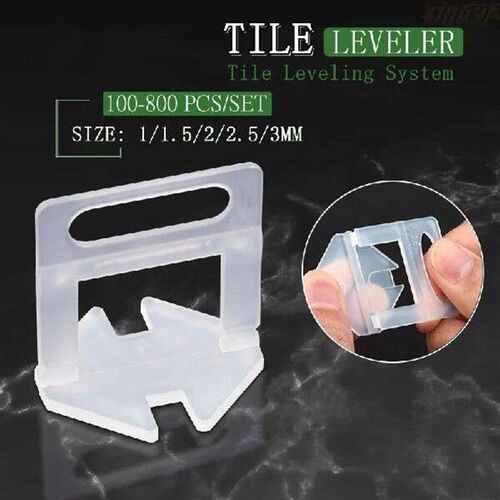 100pcs Ceramic Tile Leveling System Clips Spacers Straps