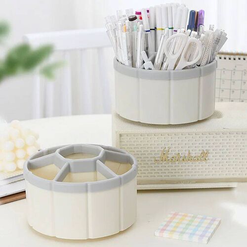Ferris Wheel 360 Rotating Pen Holder Large Capacity Cute P