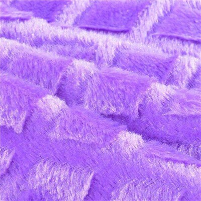 43x43cm Winter Gift Soft Plush Solid Color Square Cushion