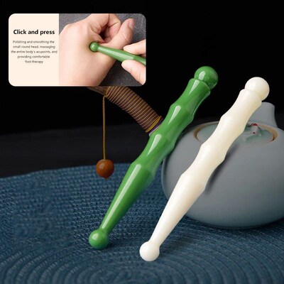 Resin Face Acupuncture Point Guasha Massage Stick SPA Therap