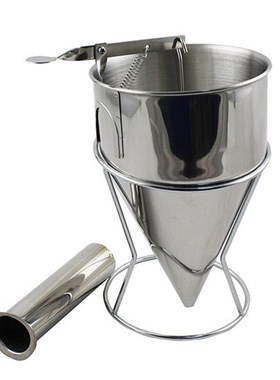 CNDLE.LB  diy香薰蜡烛注蜡漏斗不锈钢锥形蜡烛制作灌蜡工具