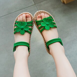 Girls Childrens Sole Summer Soft New 2023 Sandals Fashion
