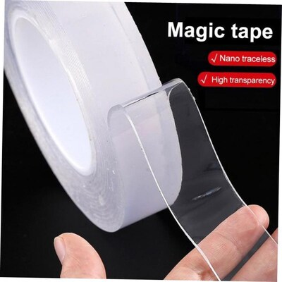 Double Sided Tape Nano Tape Reusable Waterproof Wall Sticke