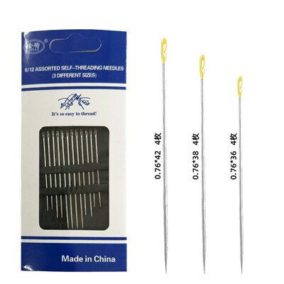 No Needle Threading For Blind People Without Threading Needl