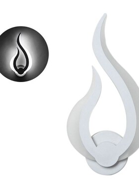 LED Light Modern Wall Lamp Acrylic Sconce 10W AC90-260V Flam