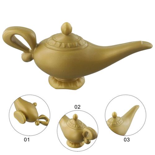 Aladdin Genie Lamp Costume Props Halloween Christmas Tea Pot