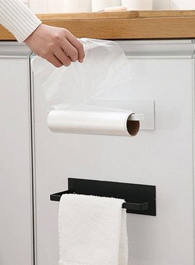 Free punch tissue Tissue holder Kitchen paper rack纸巾架