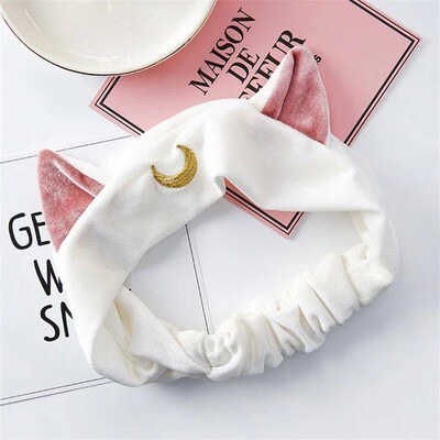Sailor Moon Luna Cat Ears HairBand Hair Accessory Headband A