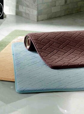 Soft Memory Foam Bath Bathroom Floor Shower Rug Non-slip Mat