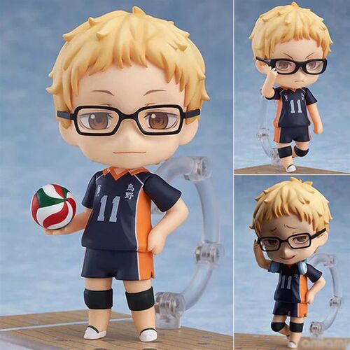 10CM Haikyuu Figure Hinata Shoyo PVC Action Figure tobio Ken