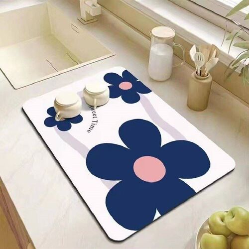 Kitchen Drain Mat Faucet Washstand Splash Mat Heat Insulatio