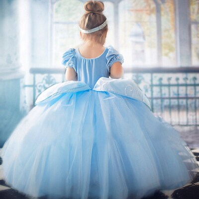 4 7 8 9 10 Years Girls Dress Children Role-Play Costume Prin
