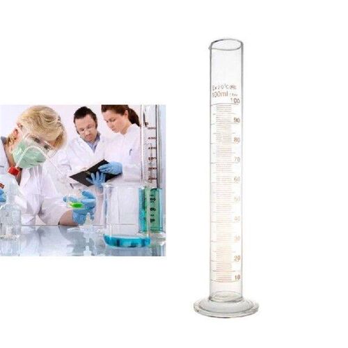 Glass Graduated Cylinder Thick Glass Measuring Cylinder