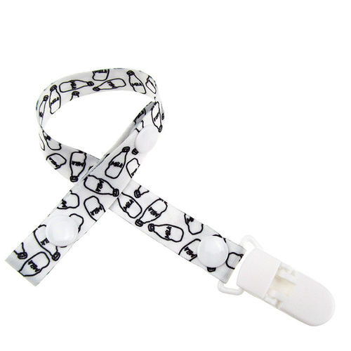 Baby Pacifier Clip Chain for soothers Ribbon Chupetas funny