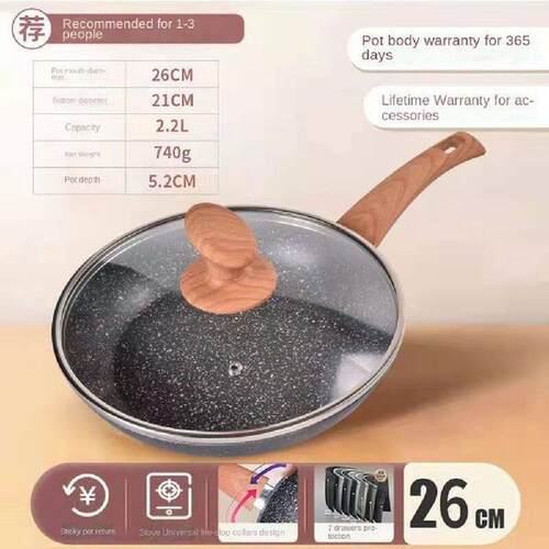 Best Selling Durable Using Aluminum Frypan Chef Non Stick