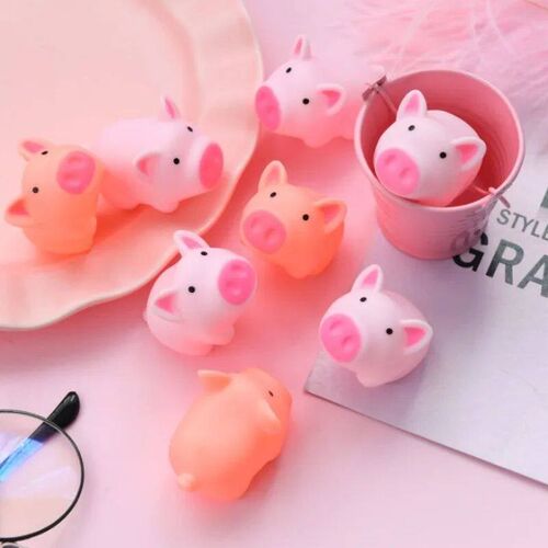 12Pc Cute Pig Decompression Venting Sress Relief Toys for Bo