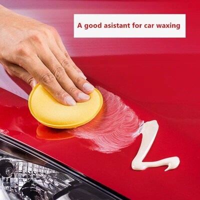 12Pcs Car Foam Sponge Wax Applicator Cleaning Detailing Pads