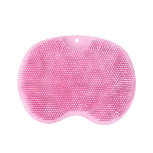 Bathroom silicone bath brush for lazy people, back scrubber,