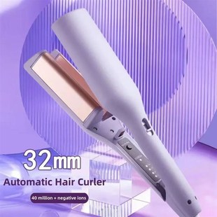 Hair Curling Iron 32mm Deep Wave Hair Curler 4 Temperature A