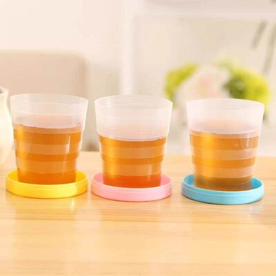 Foldable Travel Cup, Portable Telescopic Cup, Food-Grade Hea