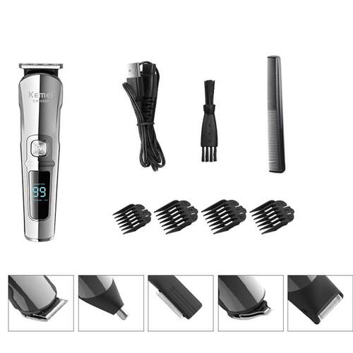 11in1 waterproof hair trimmer kit face beard body grooming k