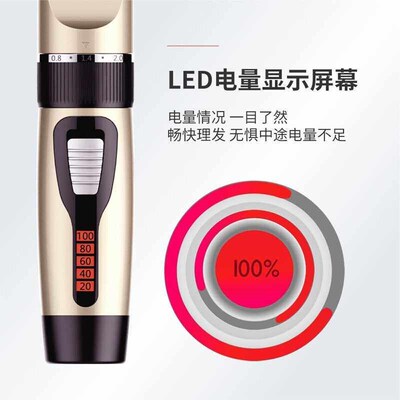 Cordless Electric Hair Trimmer Hair Clippers Cutting Kit